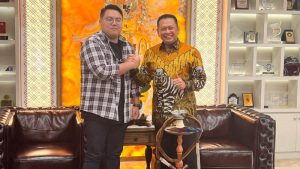 Ketua Umum IMI Bambang Soesatyo Titip Tugas Ini ke Rio Dondokambey