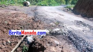 Peningkatan Jalan Penghubung Antar Kecamatan di Minsel Diduga Asal Jadi