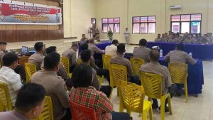 Bid Propam Polda Sulut Sosialisasi Kode Etik Profesi Polri di Polres Minsel