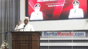 Ida Pengelingsir Agung Putra Sukahet Terkesan Dengan Keramahan Kota Manado