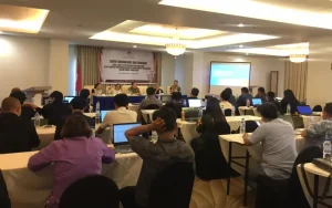 Rapat Koordinasi Evaluasi Coklit dan Bimtek Aplikasi Sidalih Digelar KPU Minahasa Selatan