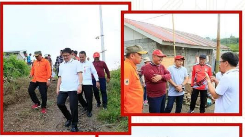 Andrei Angouw Tinjau Perbaikan Rumah Relokasi Pandu 12 Andrei Angouw Tinjau Perbaikan Rumah Relokasi Pandu