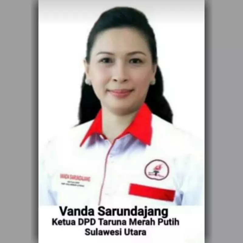 Rio Dondokambey Dilantik sebagai Sekjen DPP Taruna Merah Putih, Vanda Sarundajang Ucapkan Selamat