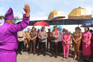 Kunjungan ke ‘Negeri 47 Pulau’, Kapolda Sulut Irjen Pol Setyo Budiyanto Resmikan Mako Polres Sitaro
