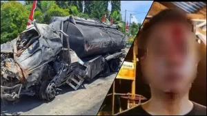 Kecelakaan Maut di Desa Munte, Supir Truk BBM Terancam Penjara 6 Tahun