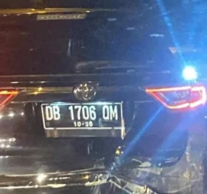 Viral Mobil Mewah Diduga Pemicu Tabrakan Beruntun di Manado