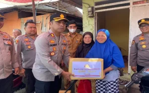 Polres Minsel Salurkan Bansos untuk Warga Kurang Mampu di Bulan Puasa