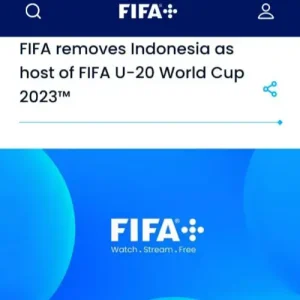 Resmi! FIFA Batalkan Indonesia Tuan Rumah Piala Dunia U20
