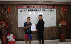 Polisi Restorative Justice Kasus Penganiayaan di Mopolo Esa Minahasa Selatan