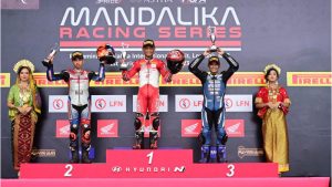 Perdana Digelar, Pebalap Astra Honda Raih Podium Tertinggi di Kejurnas Mandalika