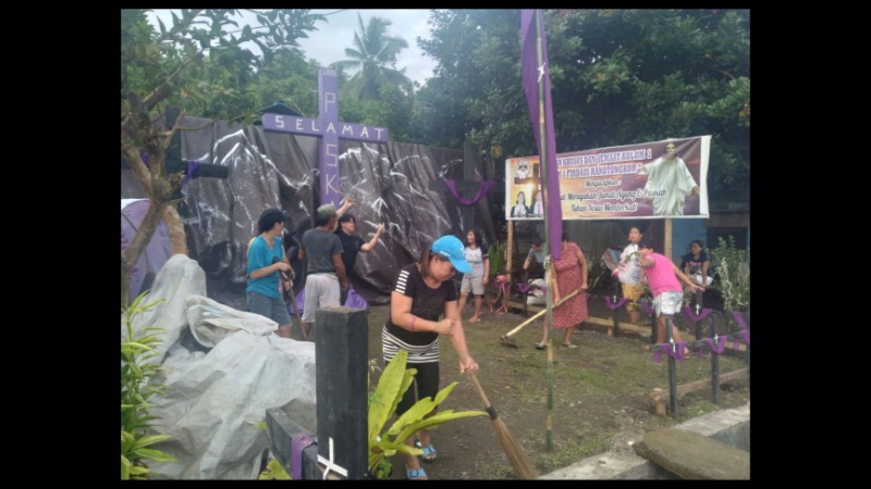 Giat Paskah GMIM Firdaus Ranotongkor
