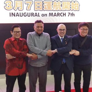 Di Narita International Airport, Olly Dondokambey Hadiri Inaugural Penerbangan Jepang-Manado