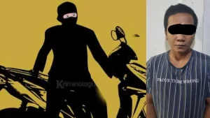 Curi Motor Vario, Jaka Ditangkap Resmob Bitung di Rumah Makan