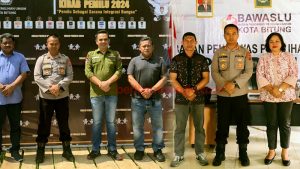Cek Tahapan Pemilu 2024, Kapolres Bitung Sambangi KPU dan Bawaslu