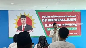 Kelompok Relawan GP Berkemajuan Deklarasikan Dukungan ke Ganjar Pranowo