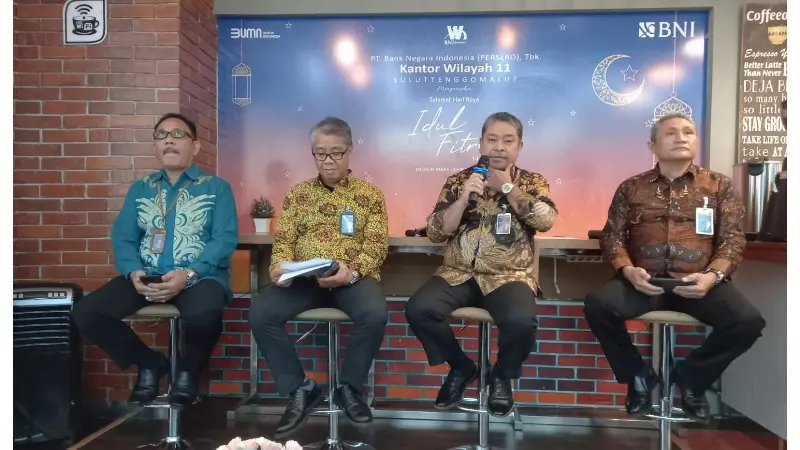 BNI Wilayah 11 Suluttenggo Malut Siagakan Lebih dari Rp1,9 Triliun untuk Lebaran