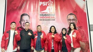 Tokoh Muda Irvan Basri Gabung PSI Sulut