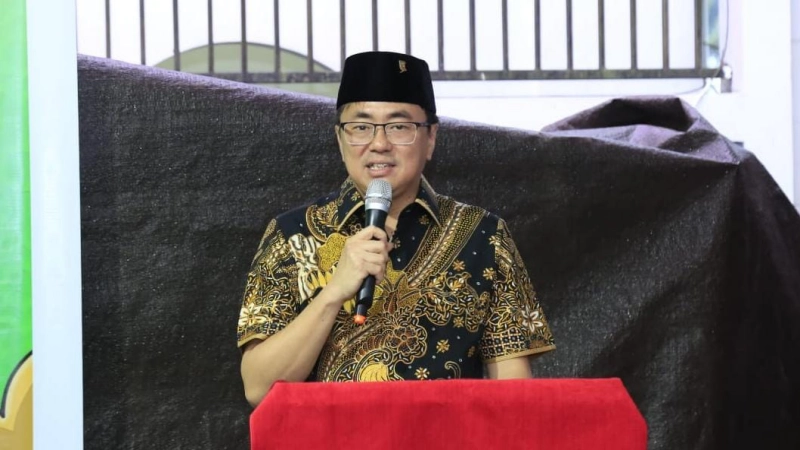 Sambut Ramadan, Andrei Angouw Silaturahmi Ke Masjid Al Muhajirin