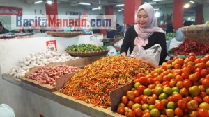 Belum Stabil, Begini Harga Barito di Pasar Bersehati Manado