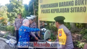 John Palandung Apresiasi Kinerja Polres Sitaro Perangi Minol dan Knalpot Racing