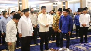 Presiden Jokowi Hadir di Antara KIB dan Koalisi Gerindra-PKB