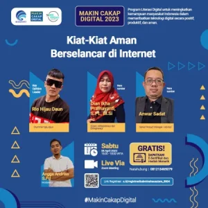 Makin Cakap Digital: Bahaya Rekam Jejak Digital