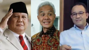 Survei Terbaru LSI, Prabowo Unggul dari Ganjar Pranowo, Anies Baswedan Stagnan