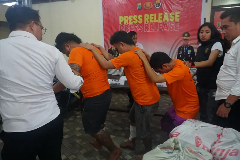 Dor! 3 Pelaku Diamankan Polisi, Kasus Pembunuhan Wanea Diduga Akibat Dendam