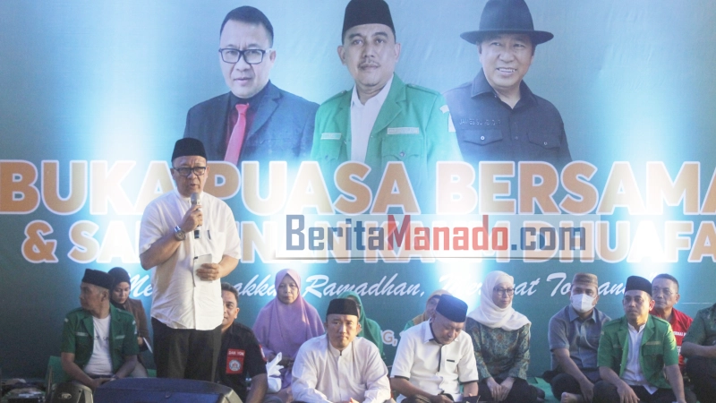 Gerakan Pemuda Ansor Bersinergi dengan FKUB dan Panji Yosua Buka Puasa Bersama