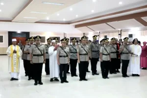 Resmi Dilantik, Berikut Daftar Pejabat Utama dan Kapolres Baru di Polda Sulut