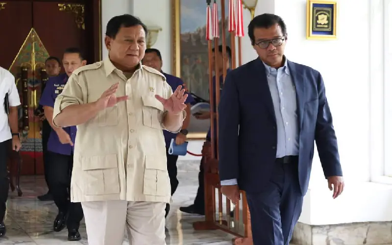 Menhan Prabowo dan Gubernur Lemhannas Bertemu, Bahas Isu Pertahanan Terkini