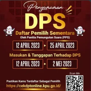 DPS Minut untuk Pemilu 2024 Capai 167.024 Pemilih, KPU Buka Ruang Tanggapan Masyarakat