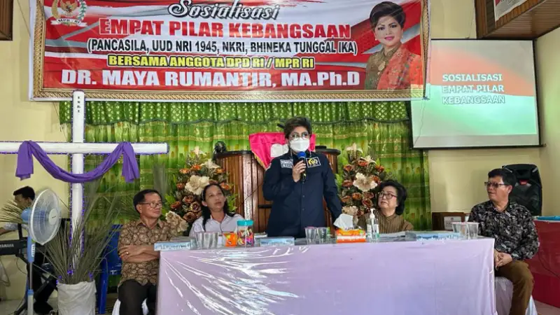 Maya Rumantir: Empat Pilar Kebangsaan Harus Jadi Motivasi Wujudkan Persatuan