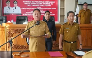 Daftar Nama yang Dilantik Bupati Franky Wongkar Sebelum Libur Lebaran