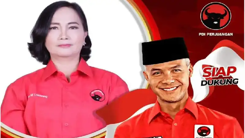 Ganjar Pranowo Resmi Jadi Capres, Ritha Lolowang Nyatakan Siap Dukung 100 Persen