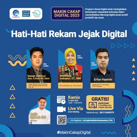 Kemenkominfo Kembali Ingatkan Hati-hati dengan Rekam Jejak Digital 11 Kemenkominfo Kembali Ingatkan Hati-hati dengan Rekam Jejak Digital