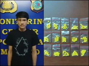 Lagi, Pengedar Ratusan Butir Obat Keras Ilegal Ditangkap Polisi di Manado