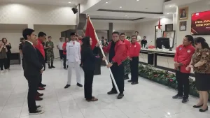 Raymond Marojahan Lantik Empat Pengurus ESI Kabupaten/Kota di Sulut