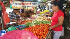 Jaga Stabiltas Harga Bapok, Disperindagnaker Sitaro Rutin Pantau Pasar