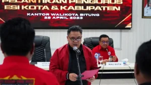 Maurits Mantiri Bicara Transformasi Digital di Pelantikan ESI