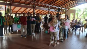 Keseruan Family Gathering Polda Sulut di Raewaya Resort Bitung