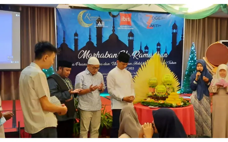 Rayakan HUT ke-7, Ibis Manado Pilih Buka Puasa Bersama Anak Yatim