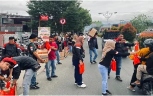 Berbagi Kebaikan ala Bikers Soleh Komunitas Honda