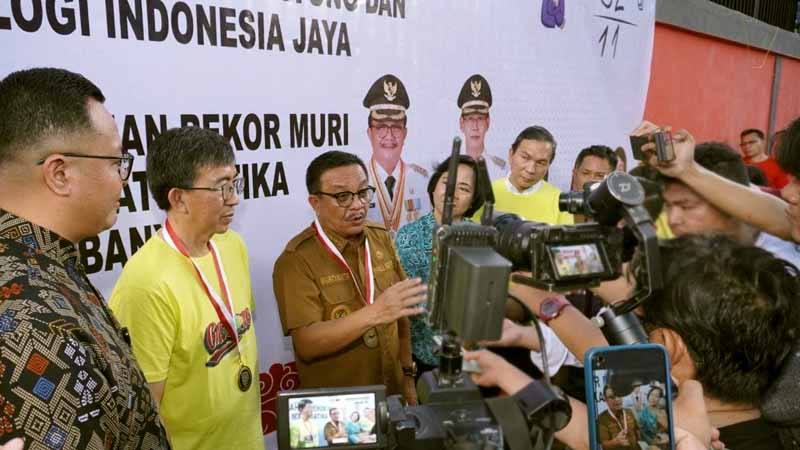 Pelatihan Matematika Metode Gasing Bitung Masuk MURI