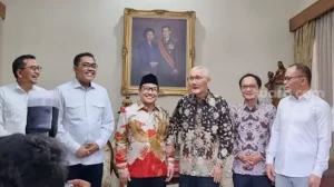 Safari Politik, Cak Imin Temui Wakil Presiden ke 6 Try Sutrisno