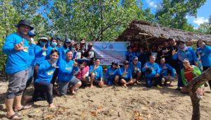 DKP Minut dan KNELS Gelar Wisata ‘Sapu Laut’ Likupang di Desa Sarawet