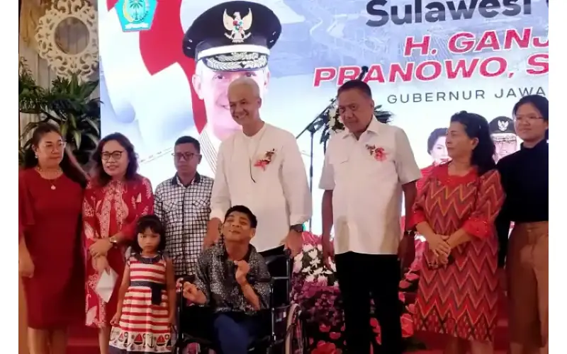 JARGON Menilai Kunjungan Ganjar Pranowo Ke Sulawesi Utara Disambut Masyarakat dengan Hati