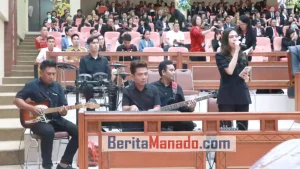 Kesetiaan Grup Band Paripurna Project di Balik Suksesnya Rapat DPRD Sulut