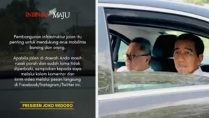 Langsung DM Presiden Jokowi Jika Ada Jalan Rusak di Daerahmu