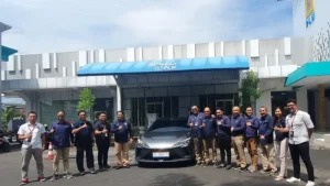 PLN UID Suluttenggo Test Drive Mobil Listrik MG4 EV